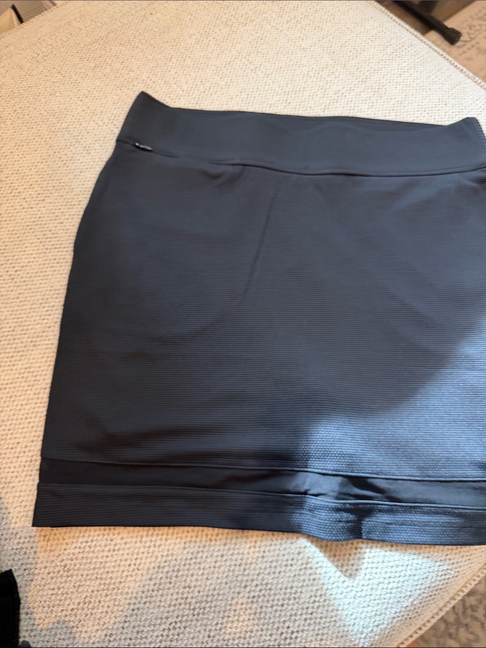 Basic Black Pocket Pencil Skirt - Women